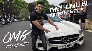 DRIVING THE NEW AMG GTS!!