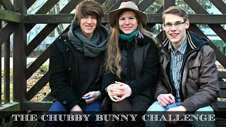 "The Chubby Bunny Challenge" w/ Friends. | Вызов принят. "Пухлый кролик".