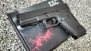 E&C Glock 17 Gen 5 (1102) review and testing. Unit of Sir Carlo of Iloilo. #airsoft