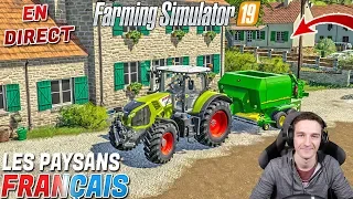 MAGNIFIQUE TRACTEUR SUR LES PAYSANS FRANÇAIS ! Farming Simulator 19