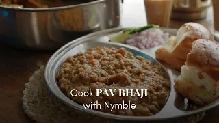 Cooking Robot Makes Pav Bhaji | पाव भाजी Recipe | Nymble