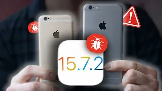 ПРОБЛЕМЫ iOS 15.7.2 ОСТОРОЖНО. ОШИБКИ iOS 15.7.2