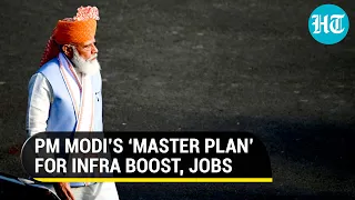 PM Modi announces Rs 100 lakh crore master plan ‘Gati Shakti’ for infra | 75th Independence Day