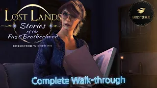 Lost Lands 9: Stories of the first Brotherhood Complete WALKTHROUGH @GamesTornado