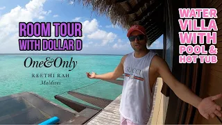 One&Only Reethi Rah, Maldives - Grand Water Villa Room Tour with Dollar D