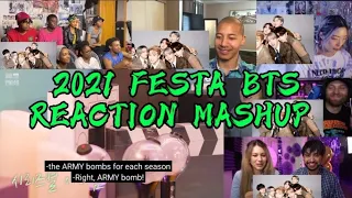 (eng sub) 2021 BTS FESTA 방탄소년단 | REACTION MASHUP *request*