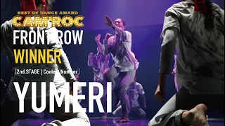 FRONT ROW | CAM'ROC2019 | WINNER | YUMERI