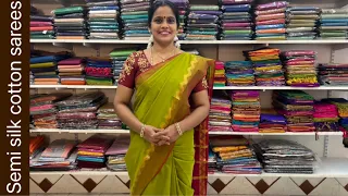 Semi silk cotton sarees | Apavaranam | 27 Nov 2023