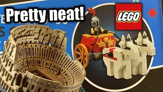 That LEGO Colosseum Chariot Promo! An actual MINIFIGURE?