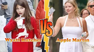 Apple Martin VS Wyatt Kutcher (Mila Kunis's Daughter) Transformation ★ From 00 To 2023