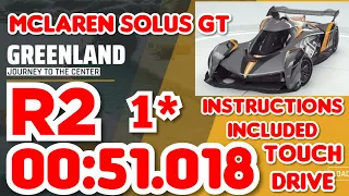 Asphalt 9 - McLaren SOLUS GT Grand Prix Round 2 - 00:51.018 - 1⭐ Touchdrive Instructions