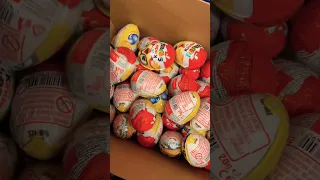 100’s of KINDER surprise!🤩😻🥰🥳🥳🥳🥳