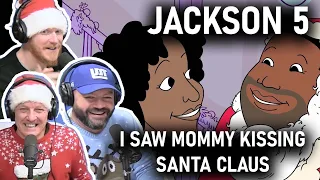Jackson 5 - I Saw Mommy Kissing Santa Claus REACTION!! | OFFICE BLOKES REACT!!