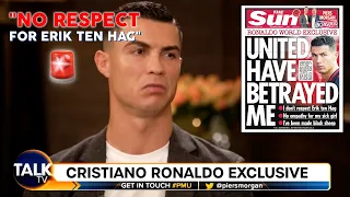 BOOM 💥 Cristiano Ronaldo Shocking Interview "I Have No Respect for Erik Ten Hag"