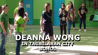 DEANNA WONG VISITS HER FANS IN TAGBILARAN CITY BOHOL