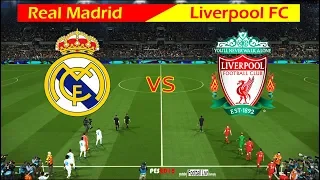 PES 2018 | REAL MADRID vs LIVERPOOL FC | Full Match & Penalty Shootout | Gameplay PC