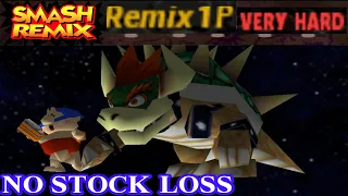 Smash Remix - Classic Mode Remix 1P Gameplay with Ebisumaru (VERY HARD) No Stock Loss