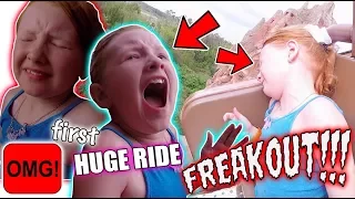 HILARIOUS FIRST HUGE RIDE FREAKOUT! EXPEDITION EVEREST - ANIMAL KINGDOM! FLORIDA 2017 DAY 6!