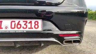 TEST DRIVE S450 AMG on Autobahn