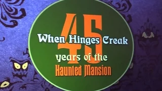 FULL Haunted Mansion 45th anniversary presentation with Bob Gurr, Alice Davis at ScareLA