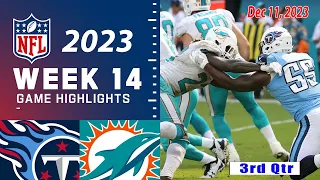 Tennessee Titans vs Miami Dolphins Week 14 FULL GAME (12/11/23) | NFL Highlights Today