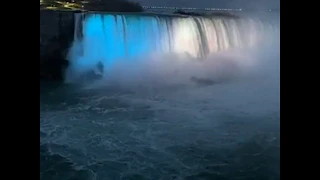 Niagara Falls illuminated to honor victims of deadly mass shooting in Nova Scotia | ABC News