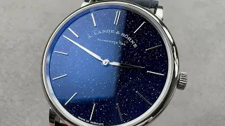 A. Lange & Söhne Saxonia Thin Copper Blue (205.086) A. Lange & Sohne Watch Reviews