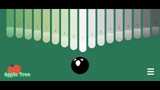 Yiruma - River Flows in You Kalimba Cover Easy with Tab