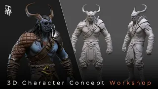 3D Character concept workshop!