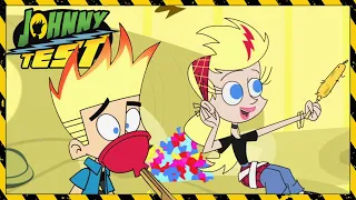 Sábado à noite está bom para Johnny | Johnny Test | Desenhos animados para crianças