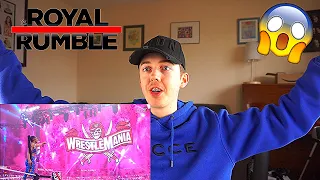 REACTING TO THE 2021 WOMEN'S ROYAL RUMBLE MATCH!