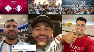Football Players And Other Celebrities React To Lionel Messi Winning The World Cup Final