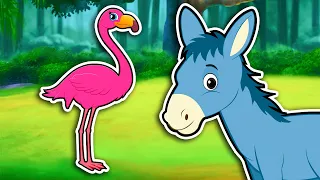 Animals With Silly Sounds! | Learn Animal Sounds | Kids Learning Videos