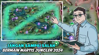 TUTORIAL MARTIS !!! Cara Rotasi Jungler Tank Di Meta Sekarang | Tutorial Jungler Tank 2024