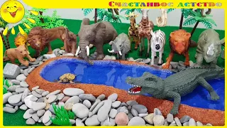 Животные Африки для детей. Тайная жизнь диких животных | African Animals for kids