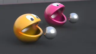 PacMan 3D V5 😋 ❤️ C4D4U