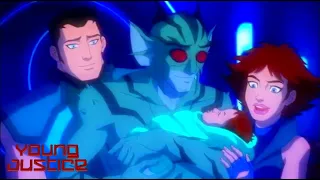 La'gaan Meets His Son Scene | Young Justice Season 4 Episode 17 Happy Ending Scene