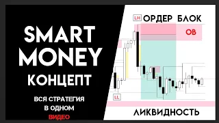 ЧТО ТАКОЕ SMART MONEY ? | СТРАТЕГИЯ ПО КОТОРОЙ ТОРГУЮТ КРУПНЫЕ ИГРОКИ | СМАРТ МАНИ | ТРЕЙДИНГ