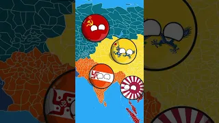 Soviet Union vs. NATO: The Ultimate Battle in WW3 Countryballs! #shorts #countryballs #akhandbharat