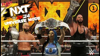 WWE 2K24 Universe Mode Raw & NXT Week 1