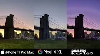 Pixel 4 XL vs iPhone 11 Pro Max vs Samsung Galaxy Note 10 | Camera Test