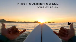 POV SURF RAW CLIPS FIRST SUMMER SWELL | Shred Session Ep.7