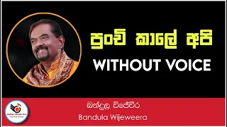 Punchi Kale Api Sindu Kiyapu Hati Karaoke | Without Voice | Ashen Music Pro