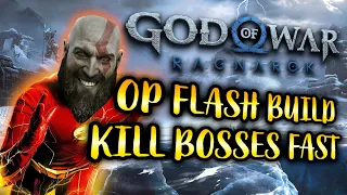 God of War Ragnarok Best Build to Kill Bosses FAST : Broken God Tier Build