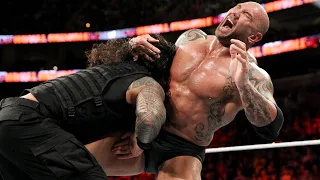 WWE Roman Reigns vs Batista Full Match HD | The Shield vs   evolution