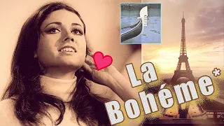GIGLIOLA CINQUETTI: "LA BOHÉME" (by Charles Aznavour)  Performance on  French TV 1969  ( ⬇️ Testo*)