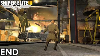 RATTE FACTORY | Sniper Elite 3 Walkthrough Longplay | ENDING