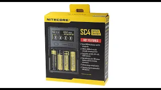 Зарядное устройство для аккумуляторов NITECORE SC4