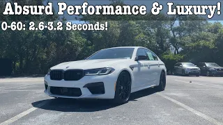 2022 BMW M5 Competition: TEST DRIVE+FULL REVIEW