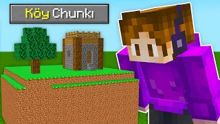 Minecraft ama ÖZEL CHUNKLAR VAR